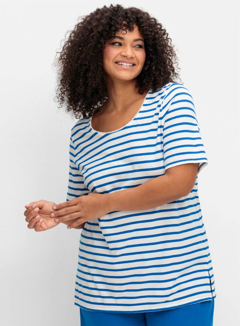 Rundhalsshirt von sheego