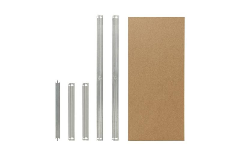 shelfplaza Schwerlastregal HOME, Fachboden-Set / Zusatzboden für Schwerlastregal 100x23 cm verzinkt von shelfplaza