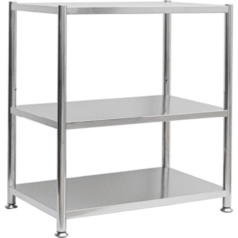 shelfr Edelstahl Schwerlastregal bis 120 kg auf 3 Ebenen 74 x 41 x 77 cm shelfr Edelstahl Schwerlastregal bis 120 kg auf 3 Ebenen 74 x 41 x 77 cm von shelfr