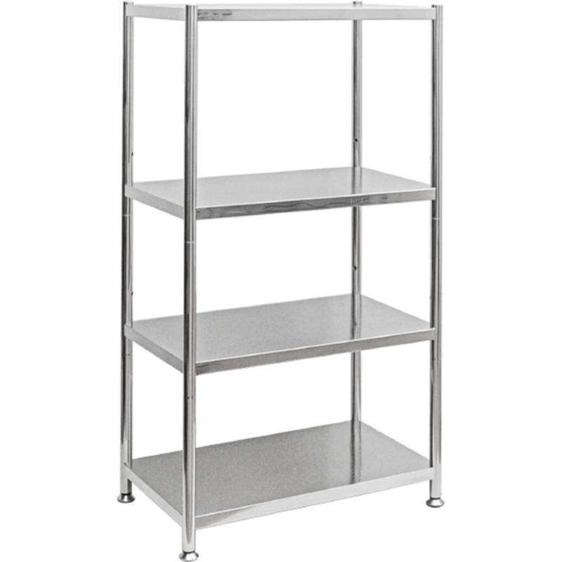shelfr Edelstahl Schwerlastregal bis 60 kg auf 4 Ebenen 61 x 36 x 113 cm shelfr Edelstahl Schwerlastregal bis 60 kg auf 4 Ebenen 61 x 36 x 113 cm von shelfr