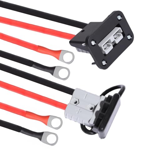 Shengbowi Batterieanschluss Quick Connect batterie stecker 50A 600v Steckverbinder mit Elektrokabel gabelstapler ladegerät anschluss für Auto Wohnmobil Motorrad Boot Solaranlagen Anhängerwinde Shengbowi Batterieanschluss Quick Connect batterie stecker 50A 600v Steckverbinder mit Elektrokabel gabelstapler ladegerät anschluss für Auto Wohnmobil Motorrad Boot Solaranlagen Anhängerwinde von shengbowi