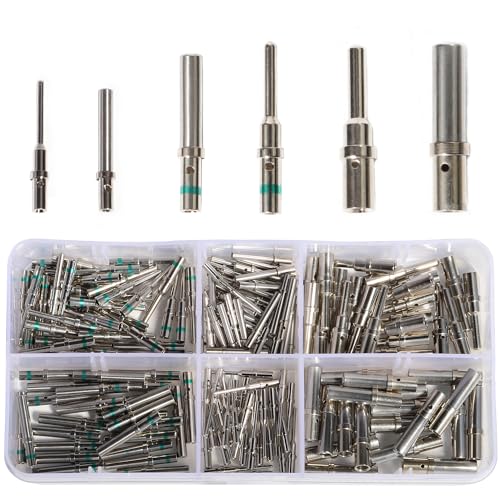 Shengbowi Deutsch Solid Contact Kit Barrel Style Contacts Size 12 16 20 Male Female Terminals DT Series Pin Stainless Steel Crimp Solid Female Male Terminal Set Solid Contacts Socket Connector Wire Shengbowi Deutsch Solid Contact Kit Barrel Style Contacts Size 12 16 20 Male Female Terminals DT Series Pin Stainless Steel Crimp Solid Female Male Terminal Set Solid Contacts Socket Connector Wire von shengbowi