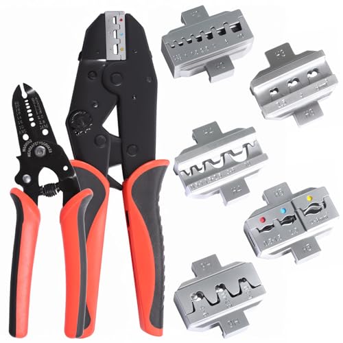 Shengbowi Kabelschuhe Crimpzangen Set isolierte nicht Aderendhülsen Krimperzange Aderendhülsenzange mit Wechselbacken isolierte&nicht Solarstecker Koaxialkabel Stecker Kabelschuhzange Shengbowi Kabelschuhe Crimpzangen Set isolierte nicht Aderendhülsen Krimperzange Aderendhülsenzange mit Wechselbacken isolierte&nicht Solarstecker Koaxialkabel Stecker Kabelschuhzange von shengbowi