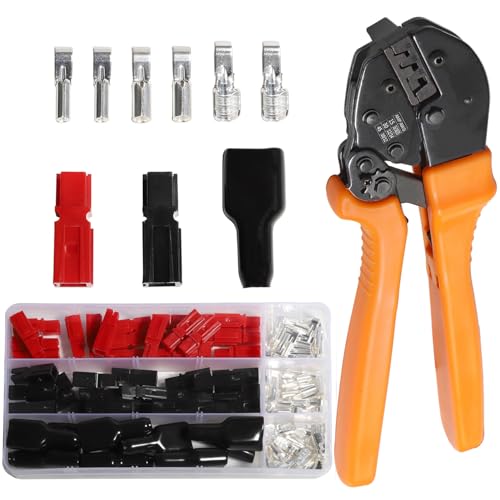 shengbowi 15/30/45 Ampere Stromsteckverbinder Sortiment Schnellkupplung Batterie Modulare Klemmen AWG10-20 Rot Schwarz Connect Set Kit Come Wire Crimpwerkzeug DC Power Connector Kit Crimper Ratsche shengbowi 15/30/45 Ampere Stromsteckverbinder Sortiment Schnellkupplung Batterie Modulare Klemmen AWG10-20 Rot Schwarz Connect Set Kit Come Wire Crimpwerkzeug DC Power Connector Kit Crimper Ratsche von shengbowi