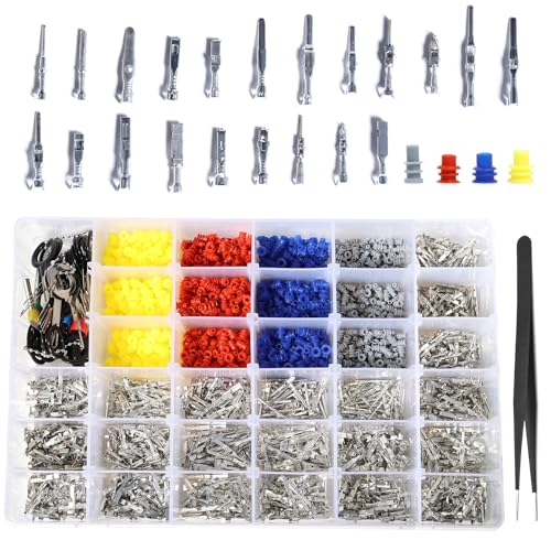 shengbowi Connector Pins Terminal Automobilauto Elektrisches 1/1.5/1.8/2.2/2.8/3.5mm Draht Entfernung Nicht isolierter Stecker männliche weibliche Crimp von shengbowi