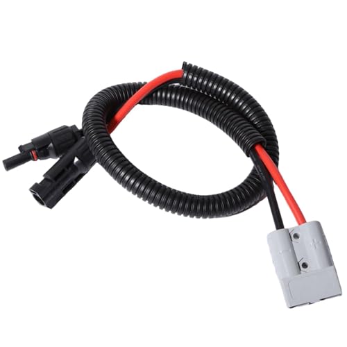 shengbowi Solar auf Anderson Kabel 10AWG 50A 600V Wasserdichter Stecker für Solargenerator und Wohnmobile - Plug-and-Play mit PVC-Nylon Material shengbowi Solar auf Anderson Kabel 10AWG 50A 600V Wasserdichter Stecker für Solargenerator und Wohnmobile - Plug-and-Play mit PVC-Nylon Material von shengbowi
