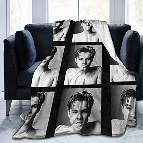 shenguang Superweiche Leonardo Dicaprio Micro Fleece Decke, geeignet für Sofadecken für Erwachsene und Kinder, Bettdecken 50 '' x40 von shenguang