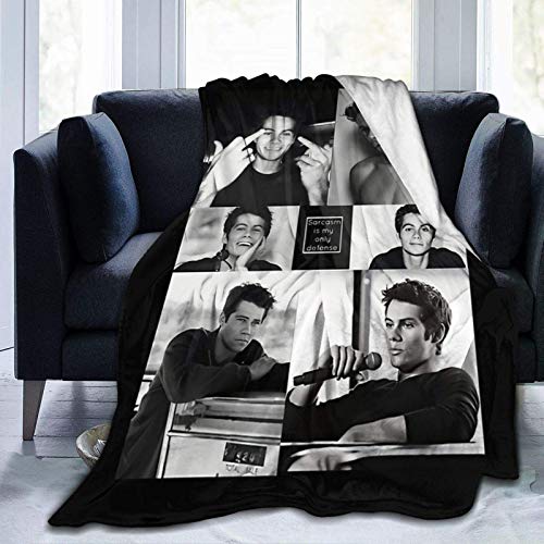 shenguang Ultra Soft Flanell Fleece Decke Dylan O 'Brien Stilvolles Schlafzimmer Living 60' x 50 'Raum Sofa Warme Decke für Erwachsene von shenguang