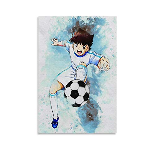 shenjin Poster, Motiv: Captain Tsubasa Rise of New Champions, japanisches Anime-Fußball, 14 Poster, dekoratives Gemälde, Leinwand, Wandkunst, Wohnzimmer, Poster, Schlafzimmer, Malerei, 50 x 75 cm von shenjin