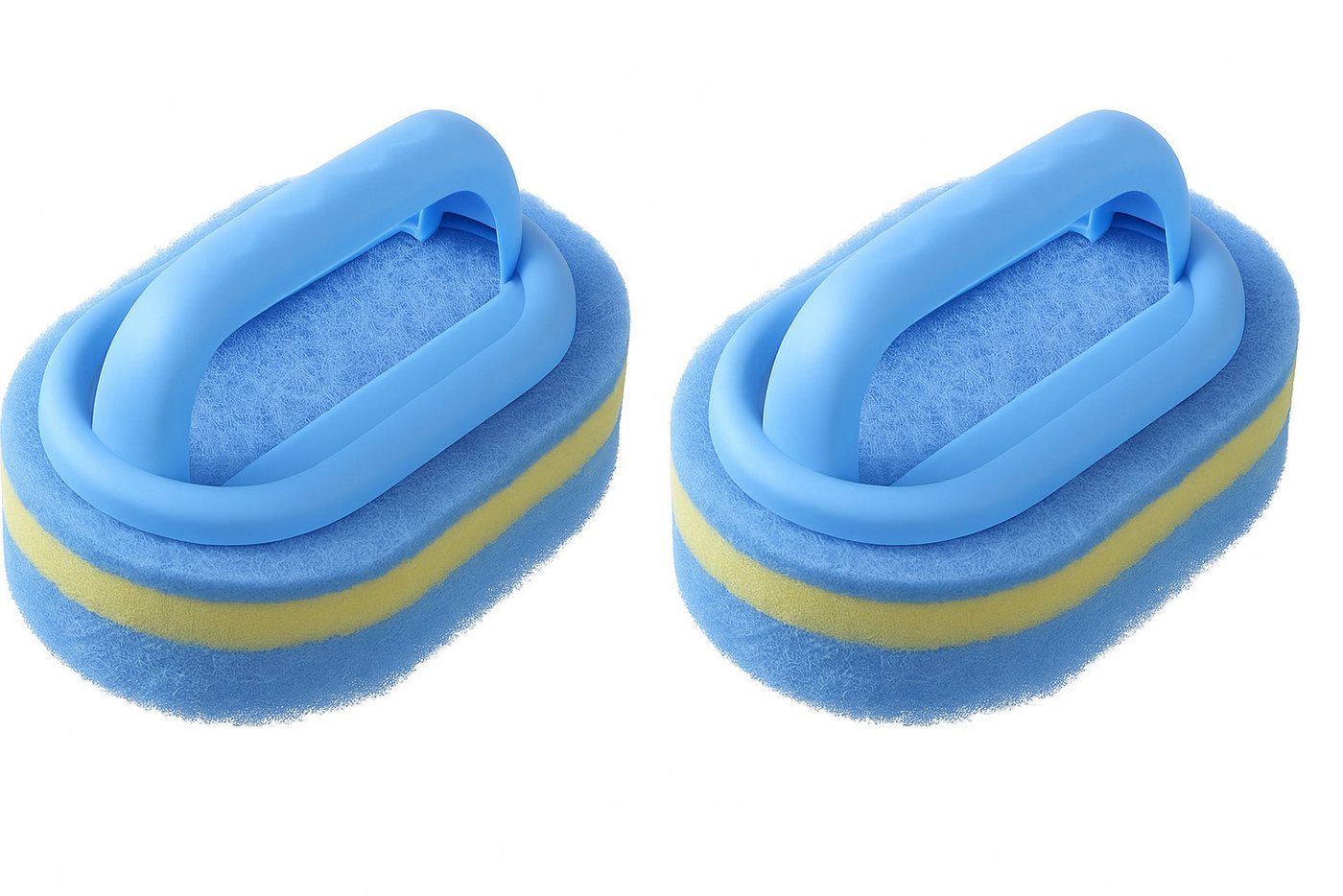 shenky Reinigungsschwamm 2er Set Schwamm mit Griff, Spülschwamm für Küche und Bad, Handgriff shenky Reinigungsschwamm 2er Set Schwamm mit Griff, Spülschwamm für Küche und Bad, Handgriff von shenky