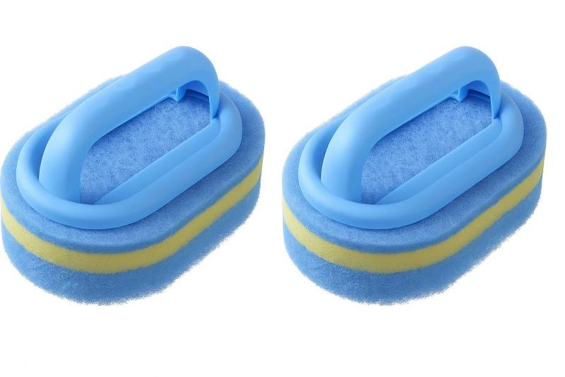 shenky Reinigungsschwamm 2er Set Schwamm mit Griff, Spülschwamm für Küche und Bad, Handgriff shenky Reinigungsschwamm 2er Set Schwamm mit Griff, Spülschwamm für Küche und Bad, Handgriff von shenky