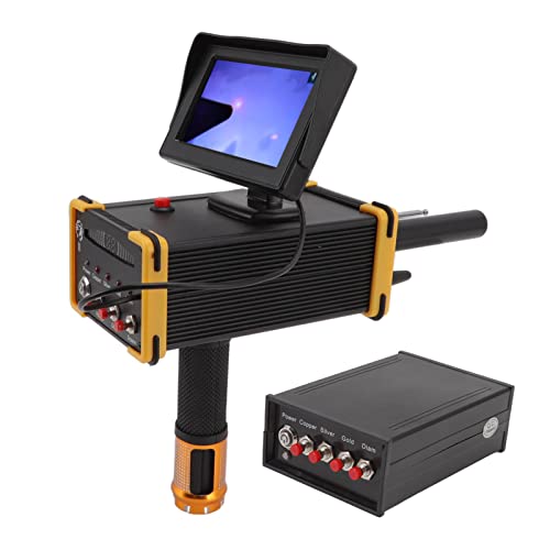 Shenruifa 15m Tiefe Metalldetektor Gold Finder Metall -Metall -Scanner -Geräte -Suchbereich 1000 M mit GR8000 -Leinwandgelbe Kante (EU -Stecker) von shenruifa