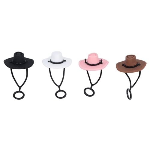 Wiederverwendbare Trinkhalm-Spitzen-Deckel, Becher-Strohhalm-Abdeckung, Silikon, Wiederverwendbar, Hutform, Auslaufsicher, Strohhalm-Spitzen-Deckel Stanley, Simple (4 von shenruifa