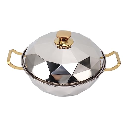 shenruifa 2 -stufige Dampftopf Edelstahl -Mehrzweck -Stock -Topf -Kochgeschirr mit Deckelgriff für die Küche (Silber) von shenruifa