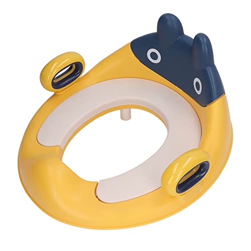 shenruifa Cartoon Unisex Baby Töpfchentraining Toilettensitz mit Weichem Kissengriff, Spritzwassergeschützter Kleinkind-Toilettensitz (Typ 1) von shenruifa