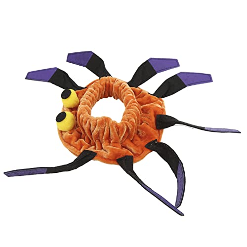 shenruifa Hund Lustiger Kragen Weiche Spinne Geformte Interessante Kragen für Halloween -Weihnachtsfeiern (M) von shenruifa
