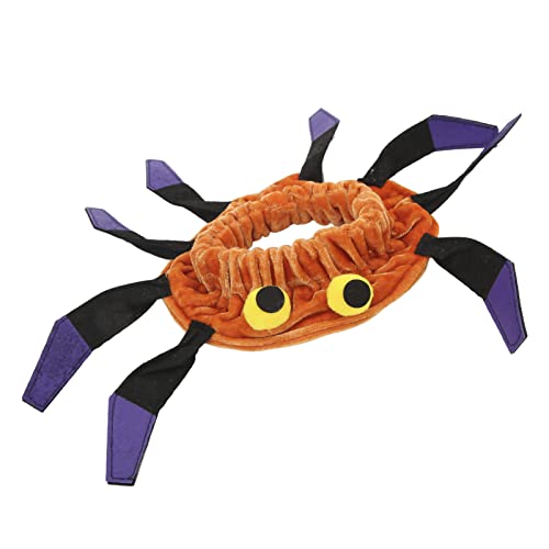 shenruifa Hund Lustiger Kragen Weiche Spinne Geformte Interessante Kragen für Halloween -Weihnachtsfeiern (S) von shenruifa
