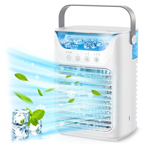 shenruifa Klimaanlagenlüfter 700 Ml 3 Geschwindigkeit 2 Kaltnebel 3 Automatisches Timing Tragbarer Luftkühler -Luftbefeuchter von shenruifa