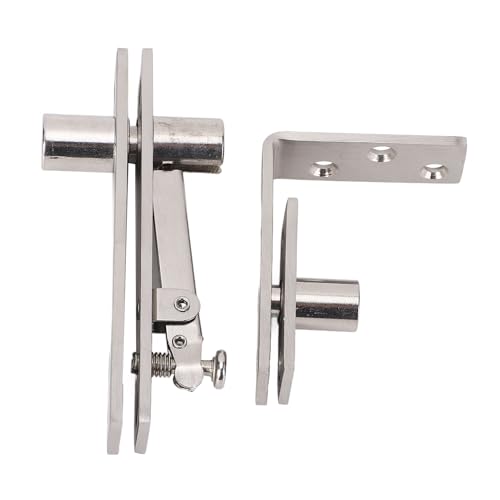shenruifa Türschwemmungsscharnier 180 Grad Rotation 300 Lbs Ladung Lagerlager Versteckte Türschwingungsscharnier mit Pufferperle für Bücherregale von shenruifa