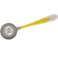 Gelbe Emaille Hand-Kaffee Schaufel - Edelstahl, Handgemacht von shesacrafty1