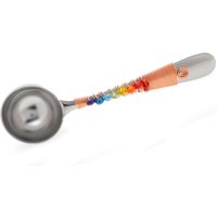 Handgefädelte Kaffeeschaufel Edelstahl Mit Glasperle von shesacrafty1