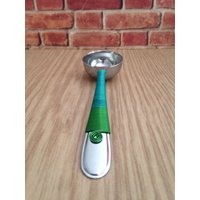 Kaffee Schaufel Grün & Aqua Emaille Draht, Edelstahl Geschenke Für Kaffeeliebhaber von shesacrafty1