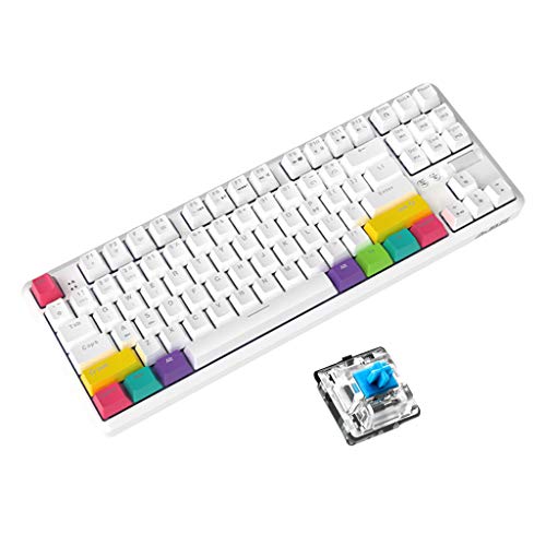 ShiftX4 Mechanische Tastatur mit 87 Tasten für K870T mit RGB More Connect von shiftX4