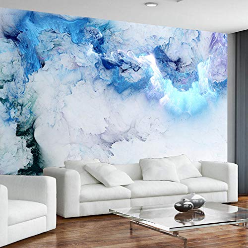 Abstrakte bunte Wolke Wandbild Tapete Wohnzimmer TV Sofa Hintergrund Wand Tuch Kunst Tapeten 3D-250 * 175cm von shiliwang