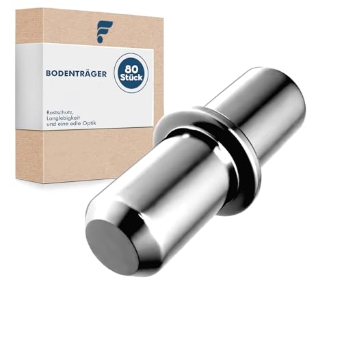 shinfly Regalbodenträger 80 stück bodenträger einlegeboden halter fachbodenträger, Bodenträger 5 mm Geeignet für Schränke, Kleiderschränke Regalböden. von shinfly