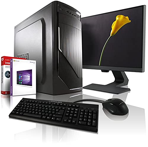 Komplett PC Intel i5 Allround/Multimedia Computer mit 3 Jahren Garantie! | Intel Core i5® 4430 Quad Core, 3.2 GHz | 8GB | 120GB SSD | 500GB | 6xUSB | Win11 | 24" Full-HD | Tastatur+Maus #6576 von shinobee