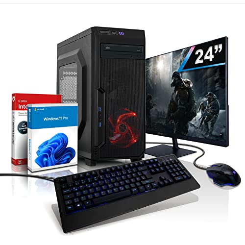 shinobee Komplett PC Entry Gaming/Multimedia Vega11 Computer mit 3 Jahren Garantie! | AMD Ryzen5 2400G, 8-Threads, 3.9 GHz | 32 GB DDR4 | 1000 GB SSD | Radeon Vega11 4GB | 24" | WLAN | Win11 | 6668 shinobee Komplett PC Entry Gaming/Multimedia Vega11 Computer mit 3 Jahren Garantie! | AMD Ryzen5 2400G, 8-Threads, 3.9 GHz | 32 GB DDR4 | 1000 GB SSD | Radeon Vega11 4GB | 24" | WLAN | Win11 | 6668 von shinobee