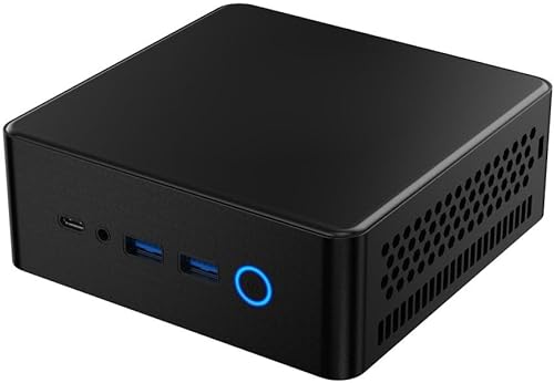 shinobee difinity Gaming Mini PC, AMD Ryzen™ 5 5500U 12-Thread CPU, 4.0 GHz, 16 GB DDR4, 512 GB SSD NVME, Radeon™, HDMI, DP, BT, USB 3.0, WLAN, Windows 11 Prof. 64, MS Office, 3 Jahre Garantie! #7475 von shinobee