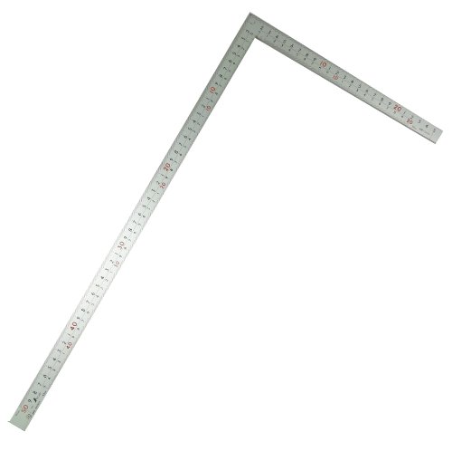 Shinwa: Zimmermannswinkel, Edelstahl, 500 x 250 mm, Tiefe: 2 mm von Unbekannt