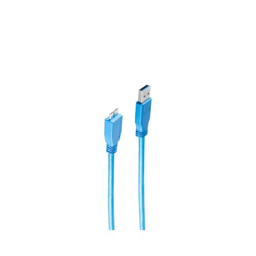 Shiverpeaks BS77192 Basic-S USB 3.0 Micro Kabel, USB-A auf Micro USB-B, 1,8m von shiverpeaks