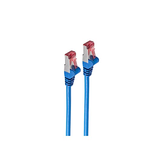 shiverpeaks BS75717-AB Basic-S Patchkabel Kat. 6A, S/FTP, 7,50m blau von shiverpeaks