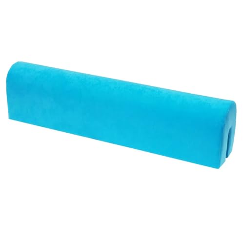 shivler Bettkantenschutz für Kinderbetten Kissen für bettumrandung Rausfallschutz Abdeckung Kantenschutz für Babybett (Blau, 120cm) von shivler