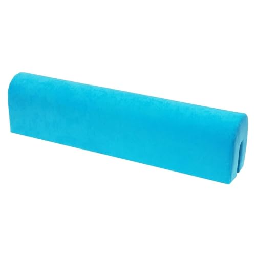 shivler Bettkantenschutz für Kinderbetten Kissen für bettumrandung Rausfallschutz Abdeckung Kantenschutz für Babybett (Blau, 90cm) von shivler