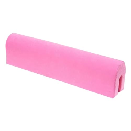 shivler Bettkantenschutz für Kinderbetten Kissen für bettumrandung Rausfallschutz Abdeckung Kantenschutz für Babybett (Rosa, 100cm) von shivler