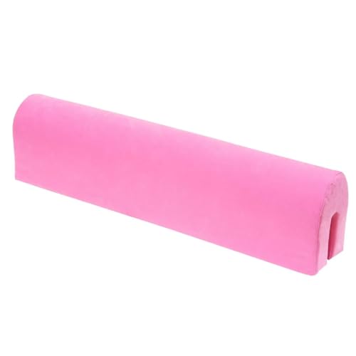 shivler Bettkantenschutz für Kinderbetten Kissen für bettumrandung Rausfallschutz Abdeckung Kantenschutz für Babybett (Rosa, 120cm) von shivler