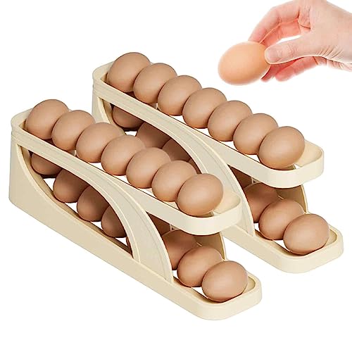 Eierspender Kühlschrank | Egg Dispenser | Kühlschrank Organizer | Eier Organizer Kühlschrank | Eier Aufbewahrung Kühlschrank | Eierhalter Kühlschrank | Kühlschrank Organizer Eier | Eier Aufbewahrung von shizuku