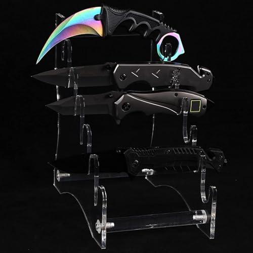 Cutter-Aufbewahrungsständer, Cutter-Ausstellungsständer - Acrylschneider-Sammlungsständerhalter,Hält 6 Ausstecher, transparenter Ausstecher-Sammlungsständer, Halter für Klappschneider, Steakschneider, Cutter-Aufbewahrungsständer, Cutter-Ausstellungsständer - Acrylschneider-Sammlungsständerhalter,Hält 6 Ausstecher, transparenter Ausstecher-Sammlungsständer, Halter für Klappschneider, Steakschneider, von shjxi