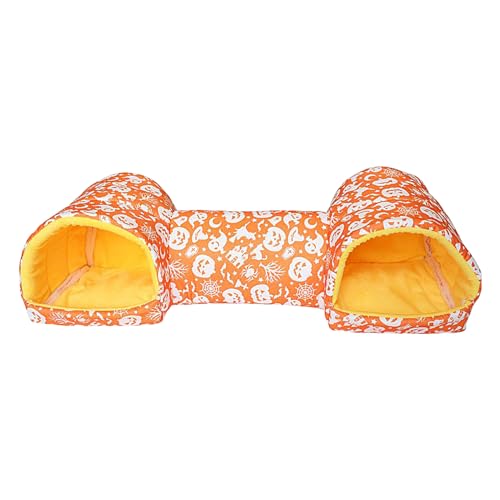 Frettchen -Tunnel - Halloween Interactive Cage Accessoire für kleine Haustiere, Chinchillas, Hamster mit gemütlichem Schlafbett, Spielrohr für Igel, Eichhörnchen, Kaninchen und andere kleine Tiere Frettchen -Tunnel - Halloween Interactive Cage Accessoire für kleine Haustiere, Chinchillas, Hamster mit gemütlichem Schlafbett, Spielrohr für Igel, Eichhörnchen, Kaninchen und andere kleine Tiere von shjxi