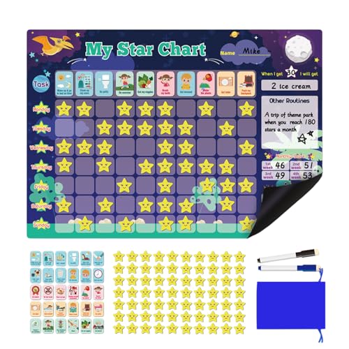 Fridge Chore, Kids Checklist, Colorful Weekly Behavior Board Magnetic Reward System Easy Reliable, Task Organizer Graph Boys and Girls, Behavior Chart for Home School Family Fridge Chore, Kids Checklist, Colorful Weekly Behavior Board Magnetic Reward System Easy Reliable, Task Organizer Graph Boys and Girls, Behavior Chart for Home School Family von shjxi
