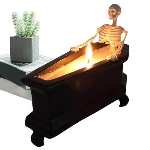 Gothic Skeleton Candle | Bathing Skeleton Candle | Halloween Skeleton Candle | Funny Skeleton Candle Skeleton Bath Candle Spooky Skeleton Candle Skeleton With Smile for Decoration von shjxi