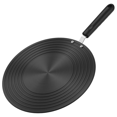 Induction Pan Converter, Cookware Protection Disk, Ergonomic Cooktop Adapter with Handle for Precision Cooking, Enhanced Heat Distribution and Kitchen Performance, 9.45 Inches Induction Pan Converter, Cookware Protection Disk, Ergonomic Cooktop Adapter with Handle for Precision Cooking, Enhanced Heat Distribution and Kitchen Performance, 9.45 Inches von shjxi