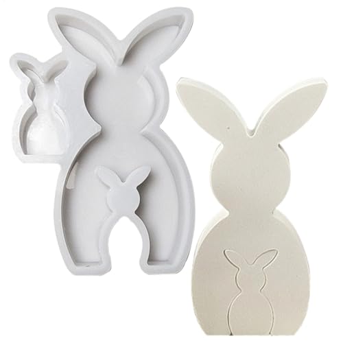 Silikonform mit Hasenform, stehender Hase, Gipsform, Osterharzformen, Hasenform, Hasenform, stehender Hase, Gipsharz, Hasenform, Osterharzformen Silikonform mit Hasenform, stehender Hase, Gipsform, Osterharzformen, Hasenform, Hasenform, stehender Hase, Gipsharz, Hasenform, Osterharzformen von shjxi