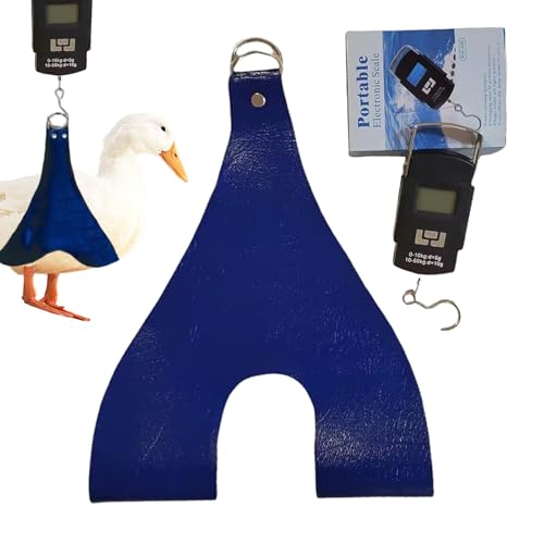 Weight Scale Chicken Carrier, Hen Sling for Weighing, Chicken Weighing Sling, Adjustable Chicken Holder, Chicken Holder Bag with Weight Scale Adjustable Sling for Weighing Hens von shjxi