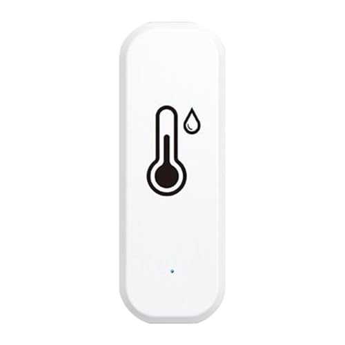 WiFi Temperature Monitor, Wireless Smart Humidity Sensor, Remote Access Device with App Alerts, Data Export Storage, High Precision Tracker for Home, Office, Greenhouse, Baby Room WiFi Temperature Monitor, Wireless Smart Humidity Sensor, Remote Access Device with App Alerts, Data Export Storage, High Precision Tracker for Home, Office, Greenhouse, Baby Room von shjxi