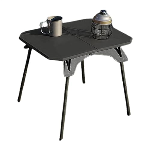 shjxi Folding Camping Table, Camping Grill Table Stand, Lightweight Picnic Desk with Removable Legs, Portable Height Adjustable for Outdoor Activities, 18.9x14.76x15.94 Inches von shjxi