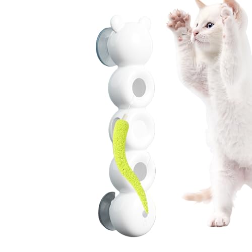 shjxi Katzen Spielzeug | Interaktives Indoor-Katzenspielzeug Mit Saugnapf,Mit Design Intelligenter Bewegungsmelder Automatisch Für Kauspiel Kratzen Langeweile Hund shjxi Katzen Spielzeug | Interaktives Indoor-Katzenspielzeug Mit Saugnapf,Mit Design Intelligenter Bewegungsmelder Automatisch Für Kauspiel Kratzen Langeweile Hund von shjxi
